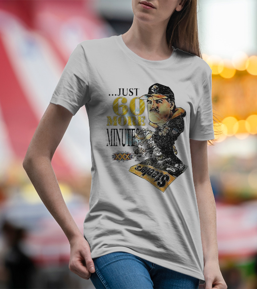 Pittsburgh Steelers Just 60 More Minutes Steelers Coach T-Shirt