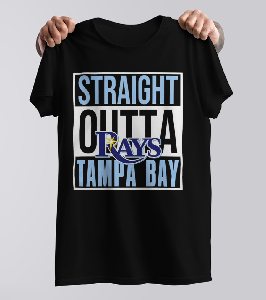 Straight Outta Tampa Bay Rays MLB T-Shirt