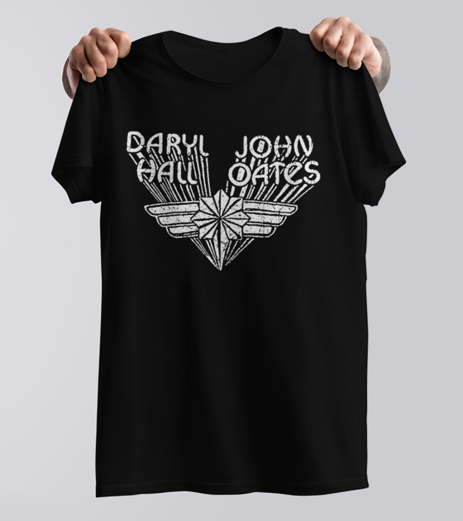 Daryl Hall John Oates Bigger Than Both Of Us Concert Winged Star T-Shirt