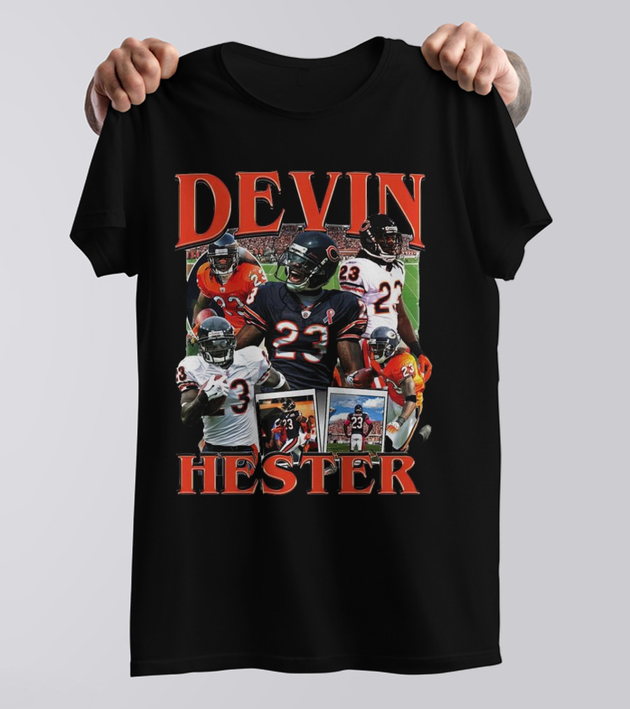 Devin Hester Chicago Bears Football 23 NFL Legend T-Shirt