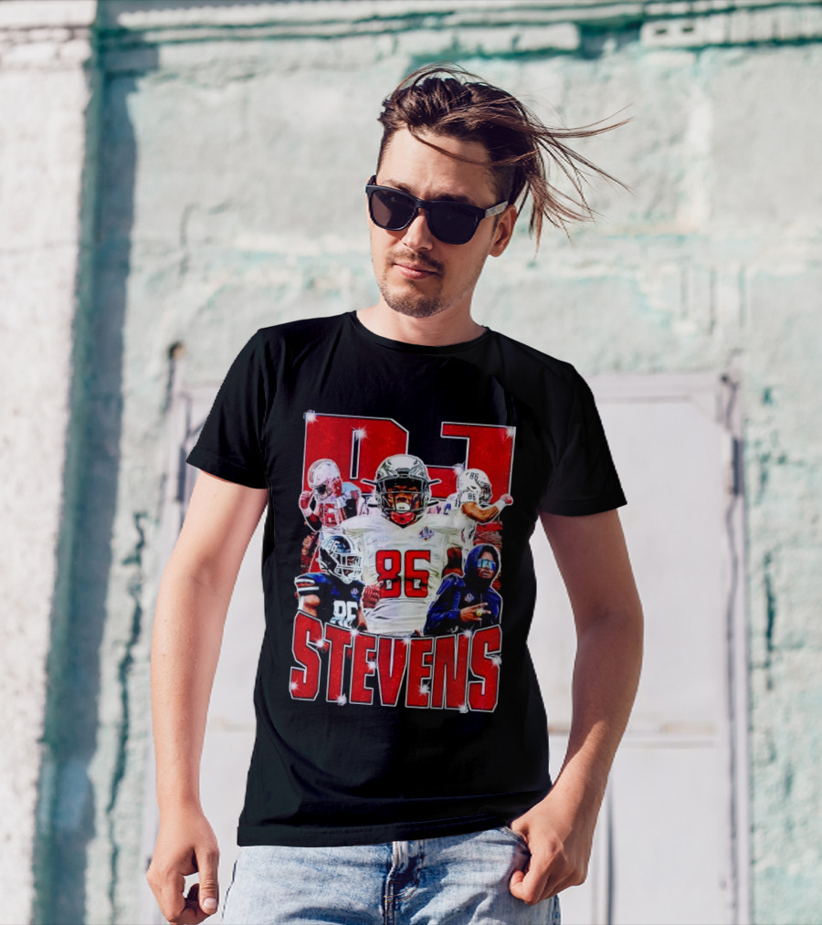 DJ Stevens 86 Football Vintage Jackson State Tigers T-Shirt