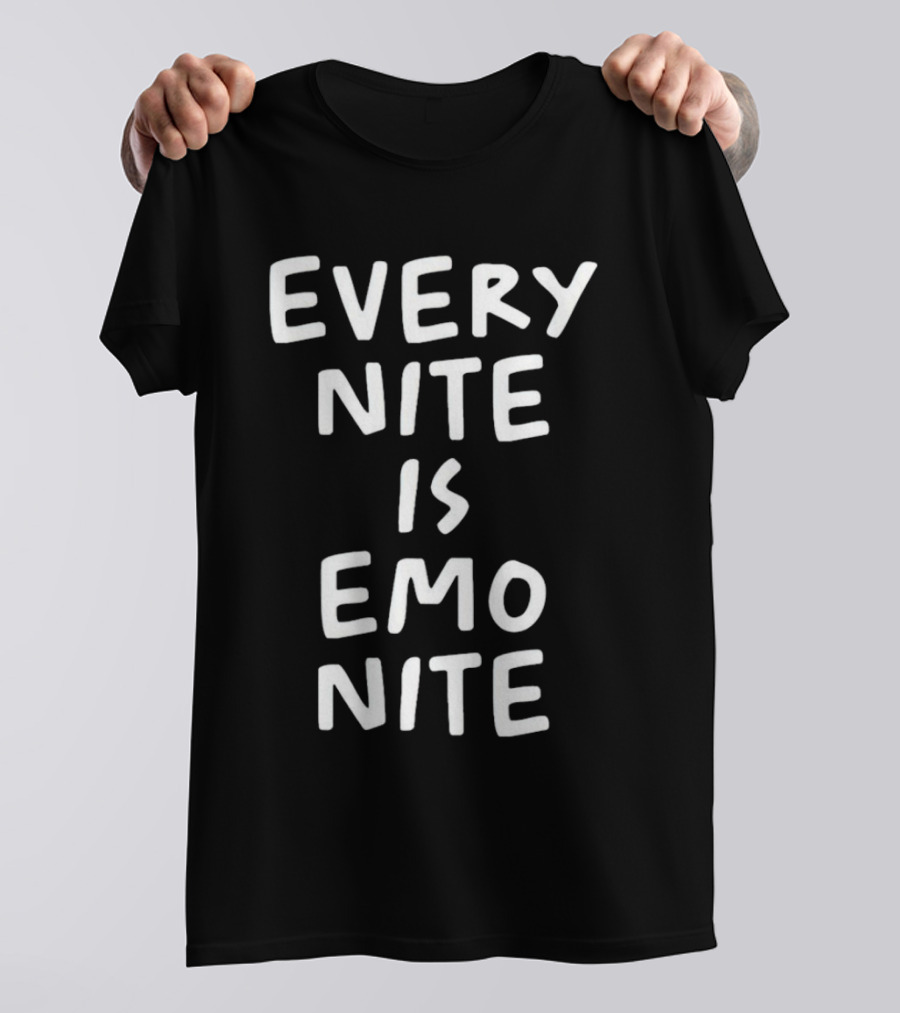 Every Nite Is Emo Nite Festival Vibes Nostalgia T-Shirt
