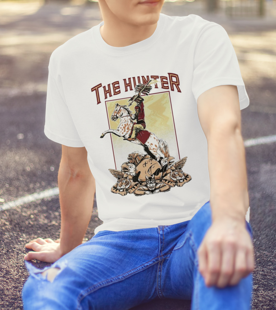 Florida State Seminoles The Hunter Spear Football T-Shirt