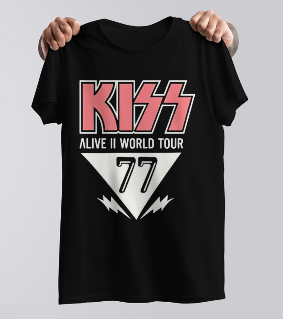 KISS Alive II World Tour 77 T-Shirt