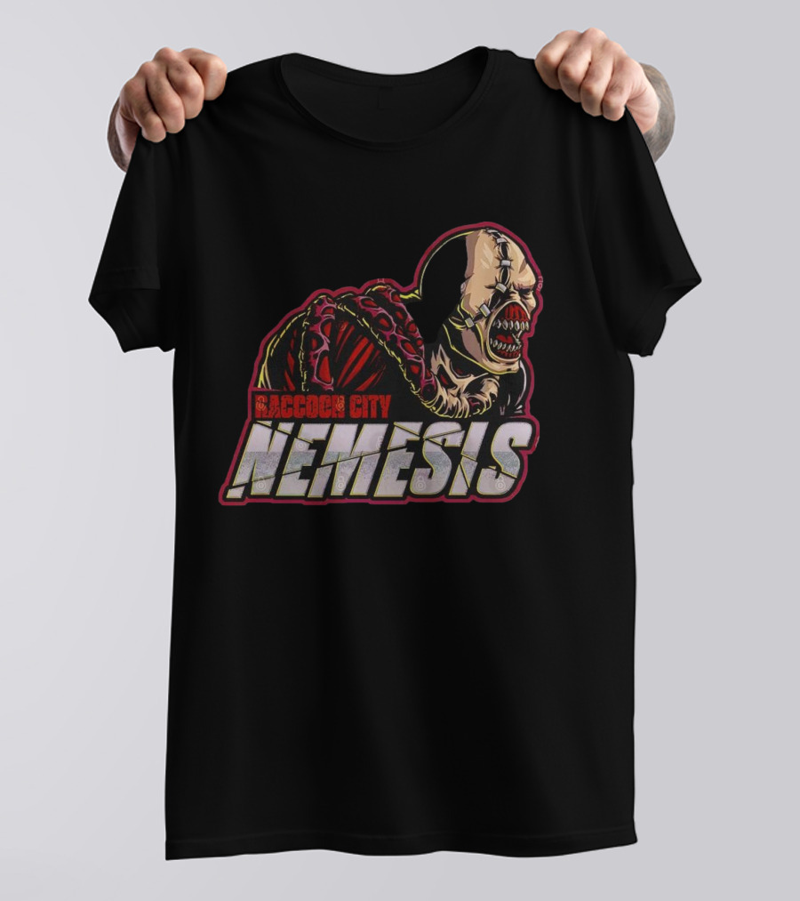 Raccoon City Nemesis Resident Evil 3 Game Character T-Shirt