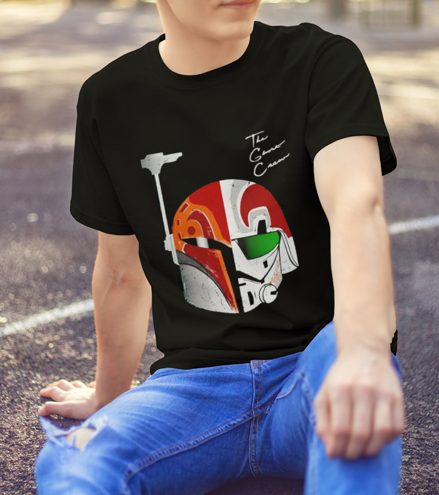The Ghost Crew Sabine Wren And Ezra Bridger Helmet T-Shirt