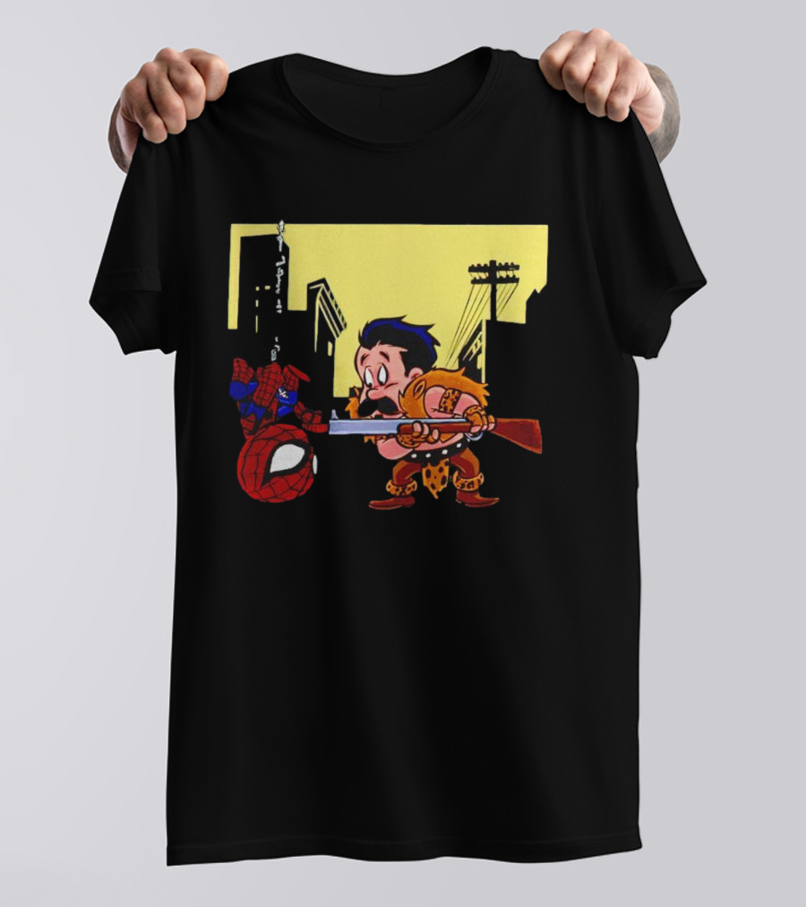 Kraven Fudd Vs. Spider-Man City Showdown T-Shirt