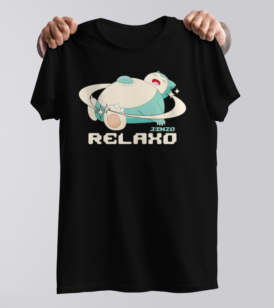 JINZO Relaxo Day Dreamer Pokémon Snorlax Stars T-Shirt