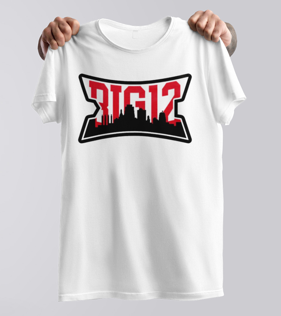 Big 12 Conference Kansas City Skyline T-Shirt