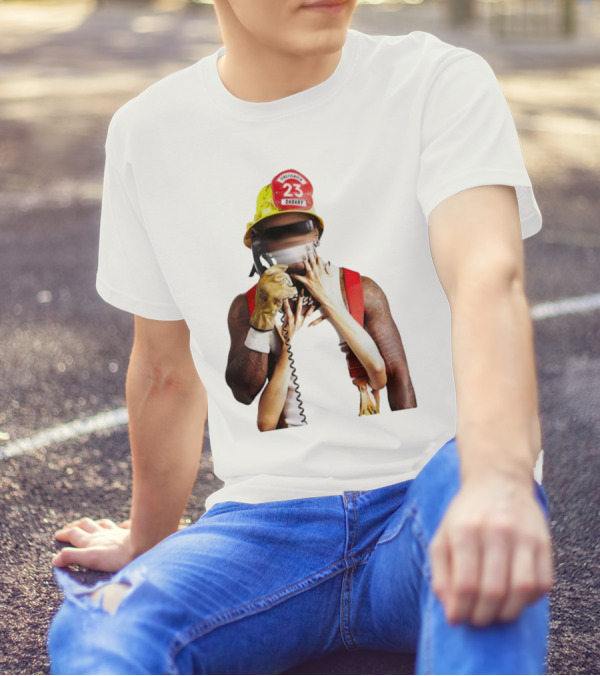 Call Da Fireman 23 DaBaby Firefighter Concept T-Shirt