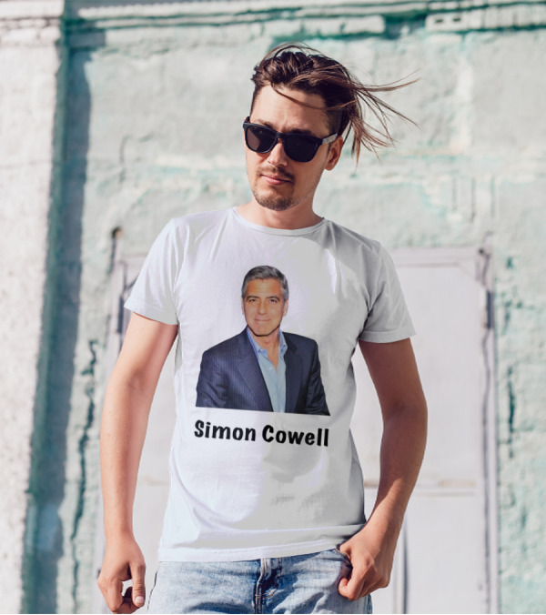 George Clooney Simon Cowell T-Shirt