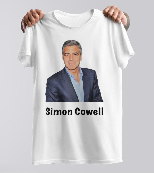 George Clooney Simon Cowell T-Shirt