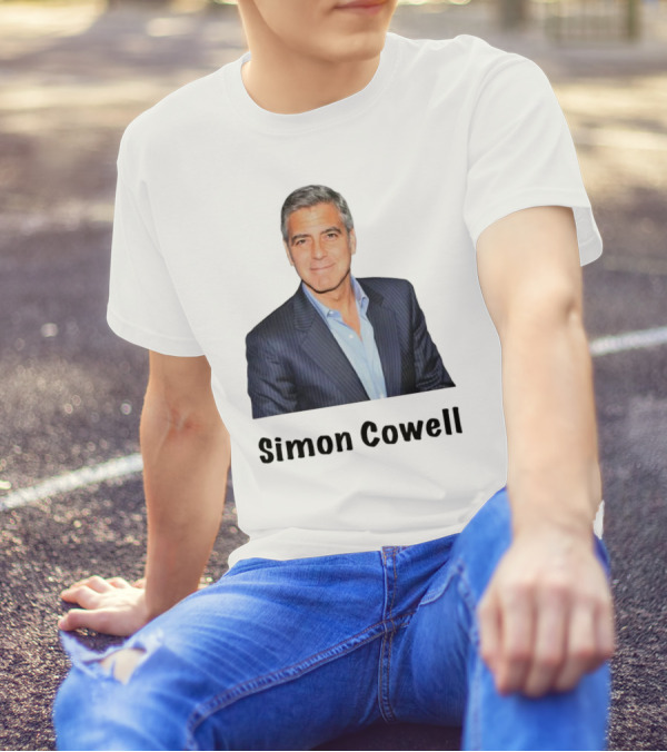 George Clooney Simon Cowell T-Shirt