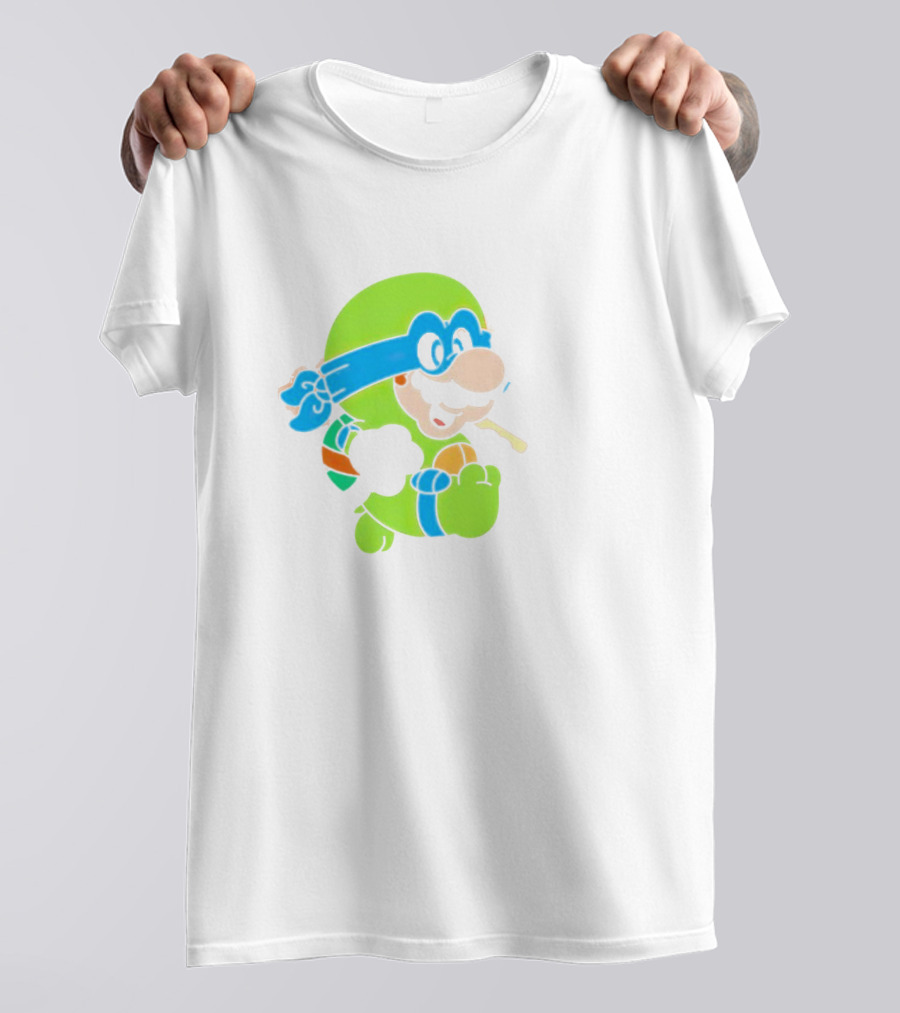 Super Mario Leo Bro Ninja Character T-Shirt