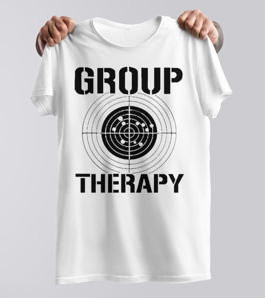 Group Therapy Bullseye Target Concentric Rings T-Shirt