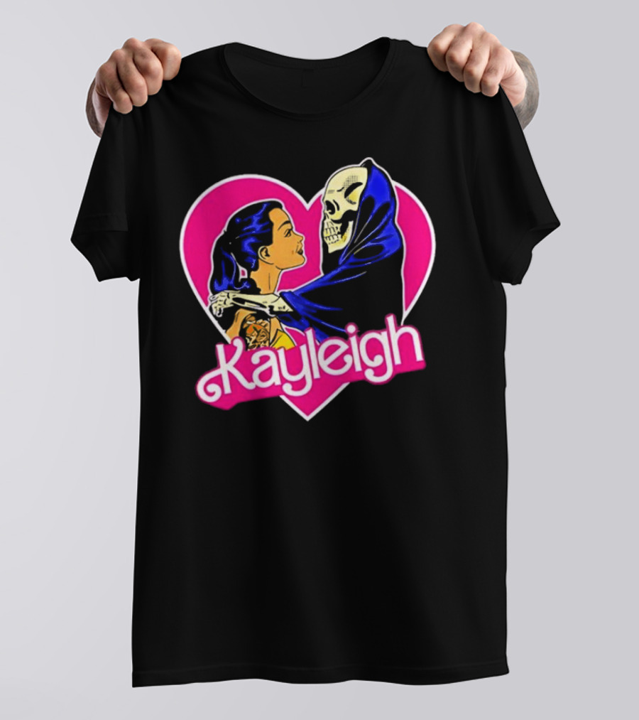 Kayleigh Grim Reaper Heart Embrace T-Shirt