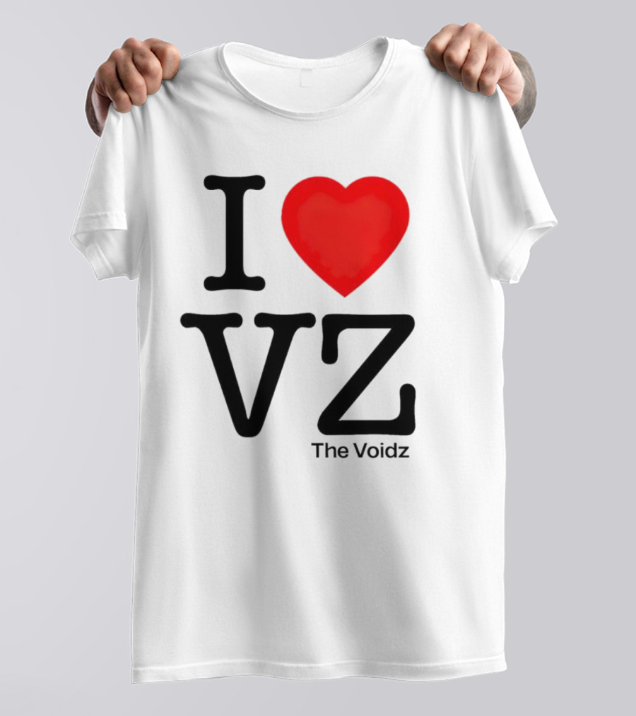 I Heart VZ The Voidz Band Merchandise T-Shirt