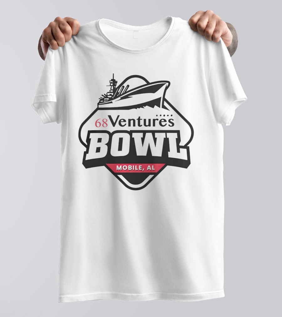 68 Ventures Bowl Mobile AL T-Shirt