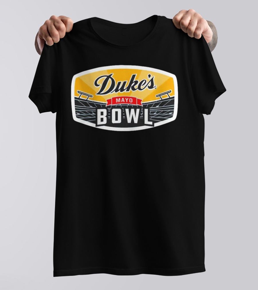 Duke’s Mayo Bowl Stadium Branding Football Event Merchandise T-Shirt