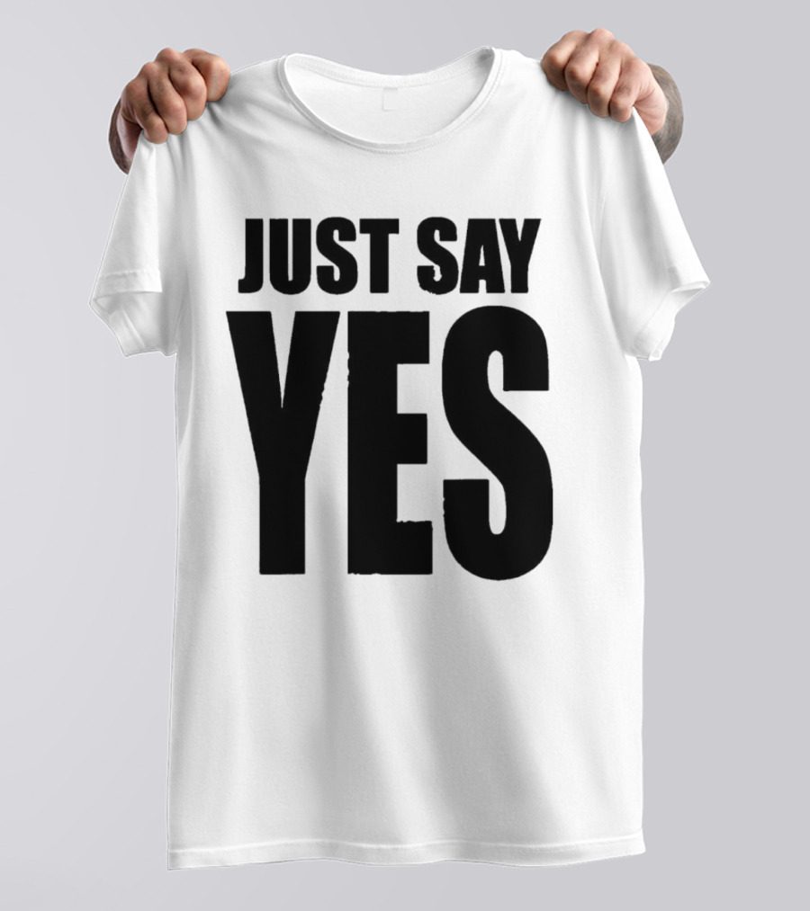 Daniel Bryan Just Say Yes Wrestling Catchphrase T-Shirt