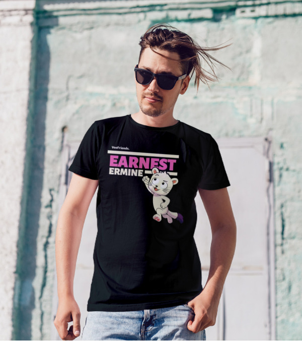 VeeFriends Earnest Ermine Character T-Shirt