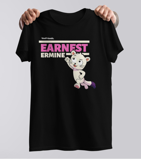 VeeFriends Earnest Ermine Character T-Shirt