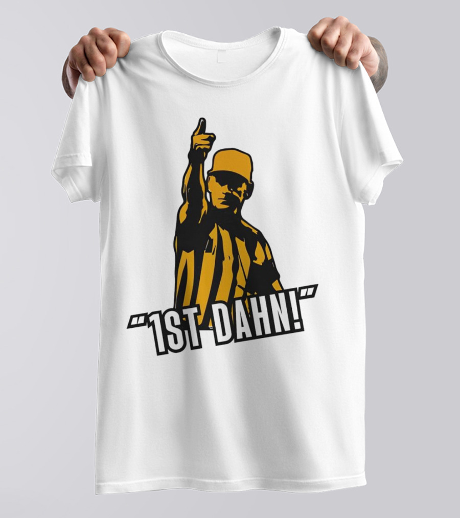 Pittsburgh Steelers 1st Dahn Referee Gesture Steelers Colors T-Shirt