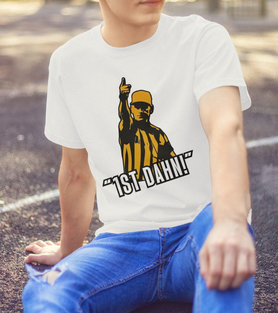 Pittsburgh Steelers 1st Dahn Referee Gesture Steelers Colors T-Shirt