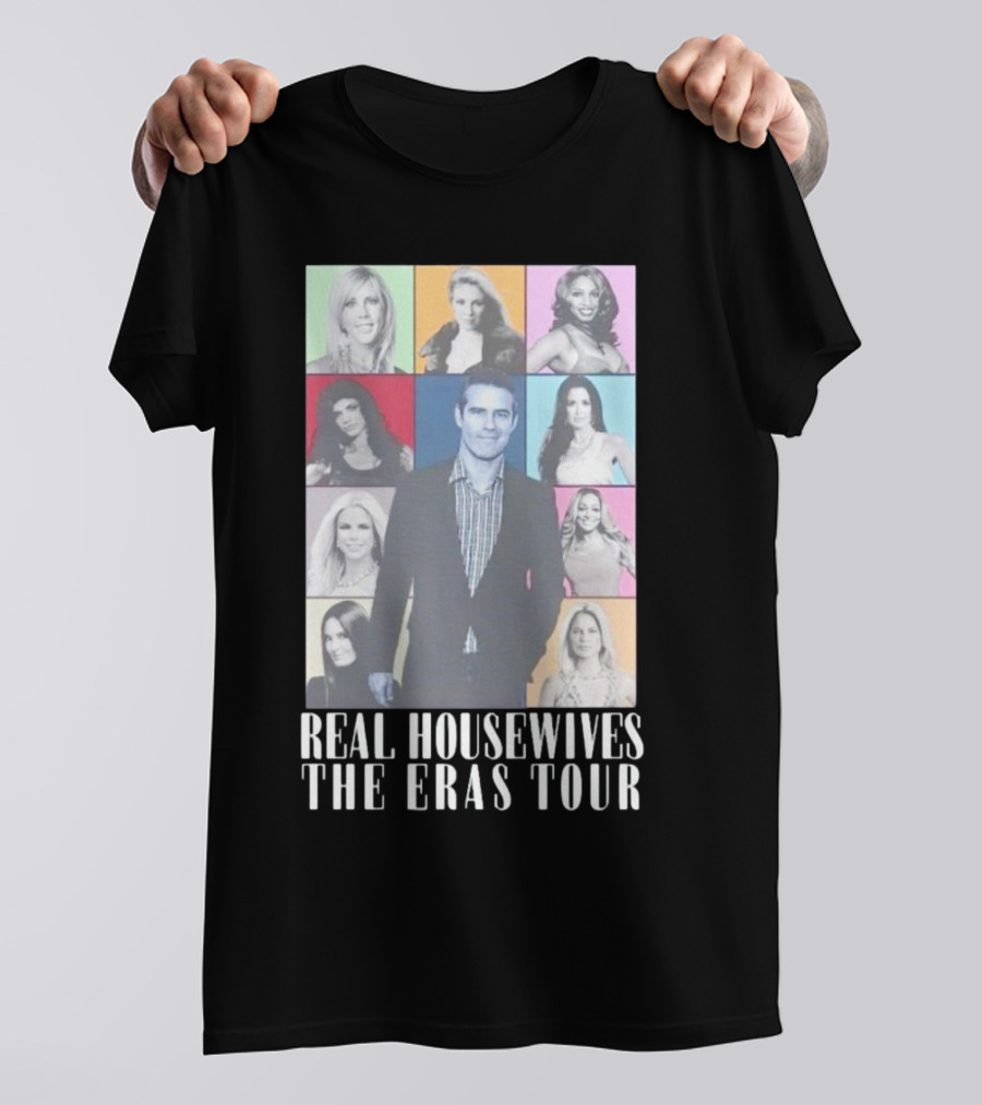 Real Housewives The Eras Tour Bravo TV Iconic Cast Collage T-Shirt