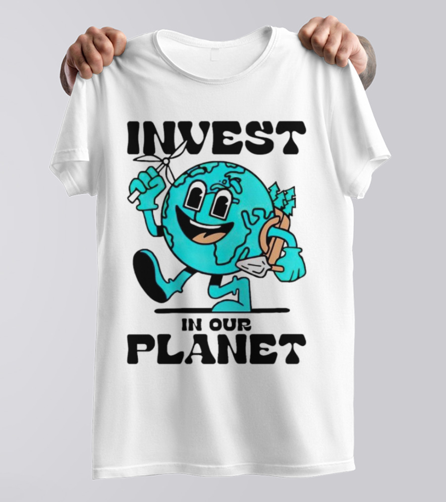Invest In Our Planet Earth T-Shirt