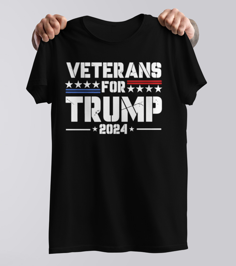 Veterans For Trump 2024 T-Shirt