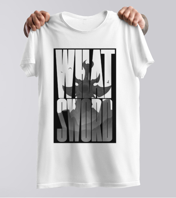 WHAT SWORD Dark Fantasy Dragon T-Shirt