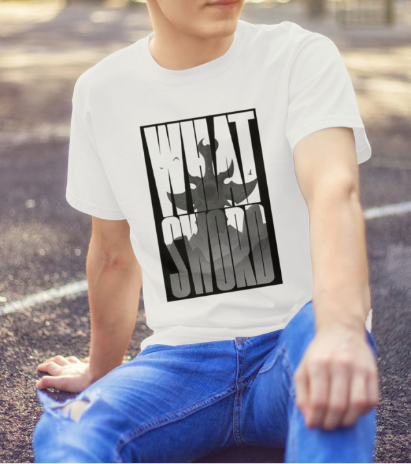 WHAT SWORD Dark Fantasy Dragon T-Shirt