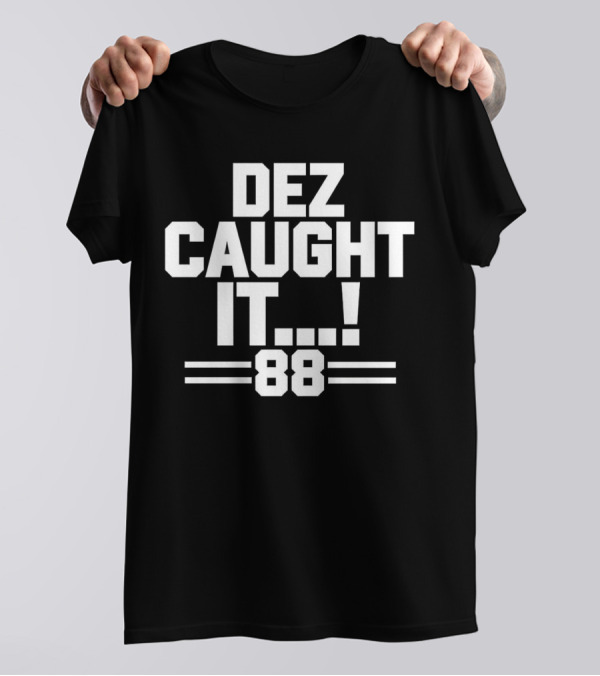 CeeDee Lamb Dallas Cowboys Dez Caught It 88 88 T-Shirt