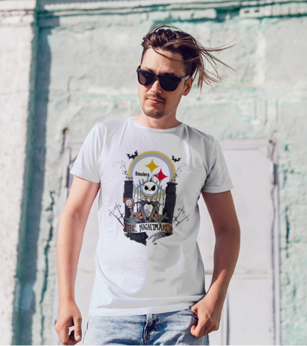 Jack Skellington Steelers The Nightmare T-Shirt