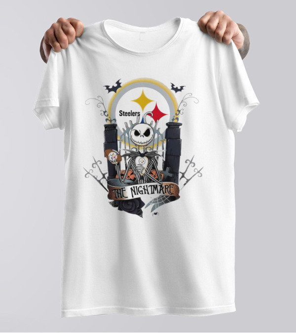 Jack Skellington Steelers The Nightmare T-Shirt