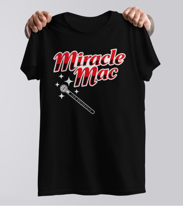 Miracle Mac Jon Rothstein Basketball Microphone Stars T-Shirt