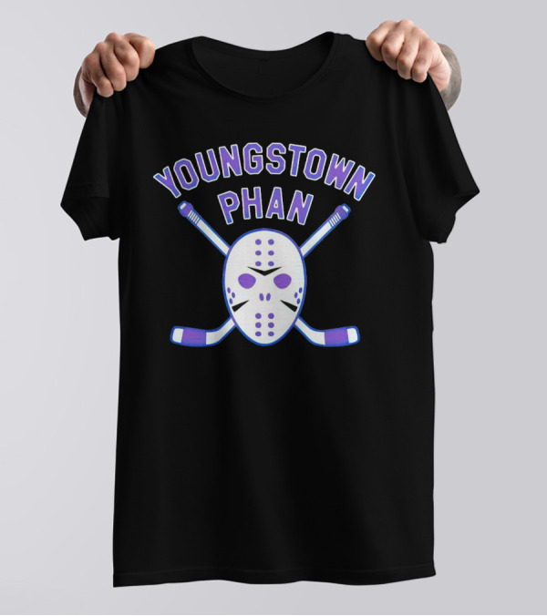 Youngstown Phan Jason Voorhees Mask Hockey Sticks T-Shirt