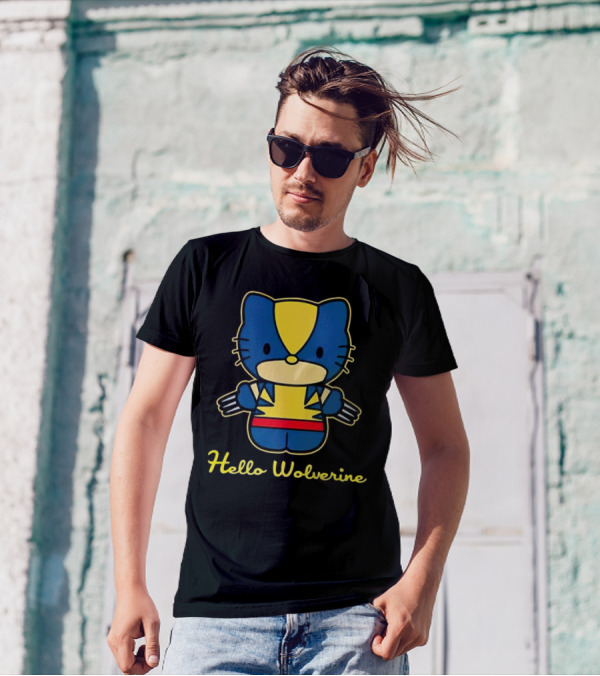Hello Kitty Wolverine Hello Wolverine T-Shirt
