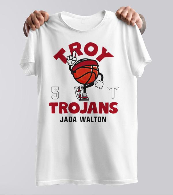 Troy Trojans Basketball Jada Walton NCAA Women's Basketball T-Shirt