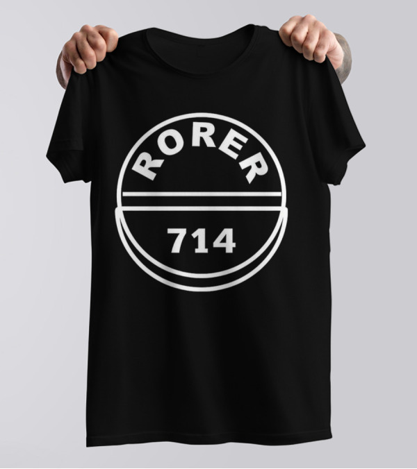 Rorer 714 Logo Circle T-Shirt