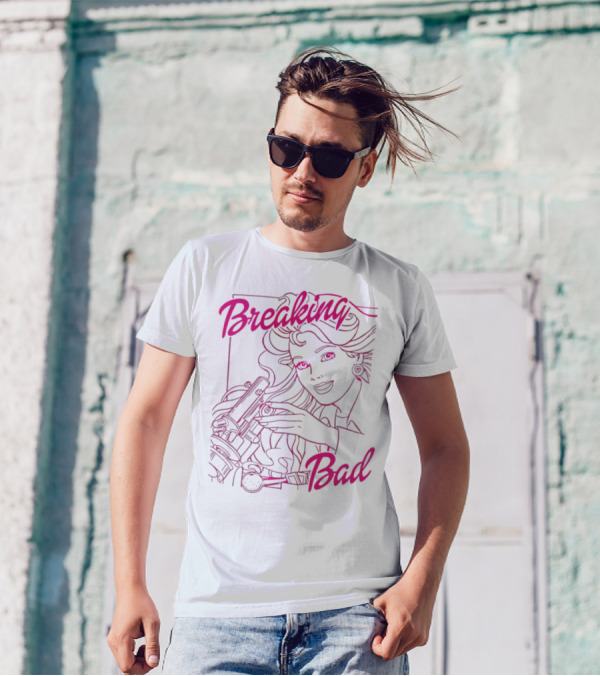 Breaking Bad Barbie Neon Sketch T-Shirt