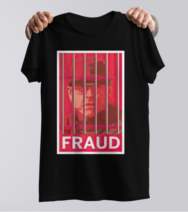 Jim Harbaugh Behind Bars Fraud T-Shirt