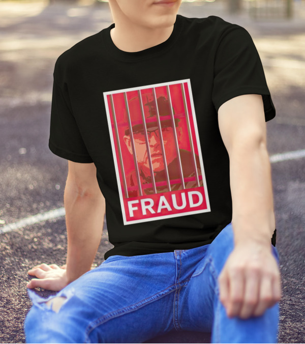 Jim Harbaugh Behind Bars Fraud T-Shirt