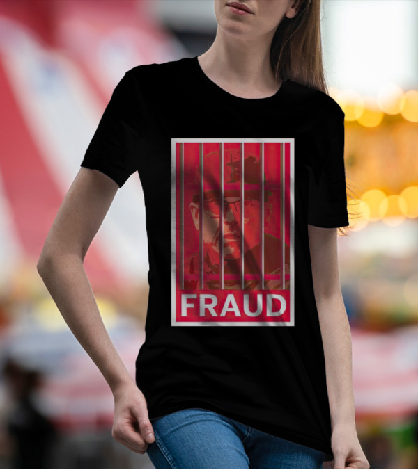 Jim Harbaugh Behind Bars Fraud T-Shirt