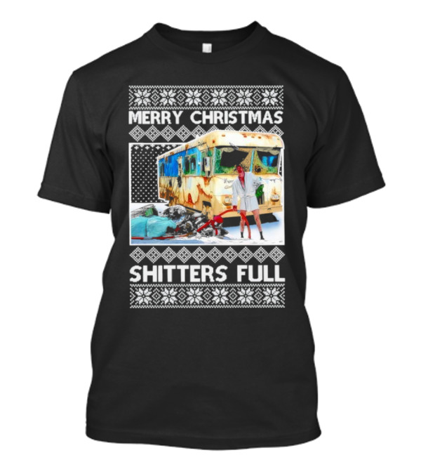 Merry Christmas Shitters Full RV Scene T-Shirt