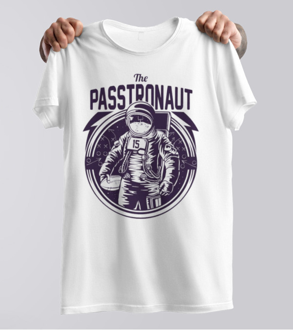 The Passtronaut 15 Joshua Dobbs Minnesota Vikings T-Shirt