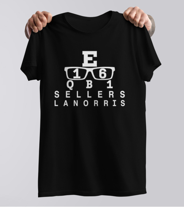 E 16 QB1 Lanorris Sellers South Carolina Gamecocks Football Icon Glasses T-Shirt