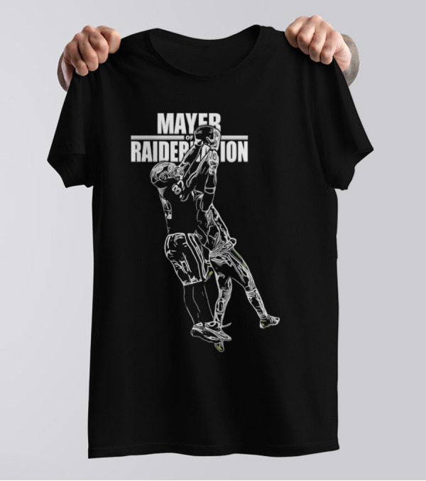 Mayer Of Raidernation Football Action T-Shirt