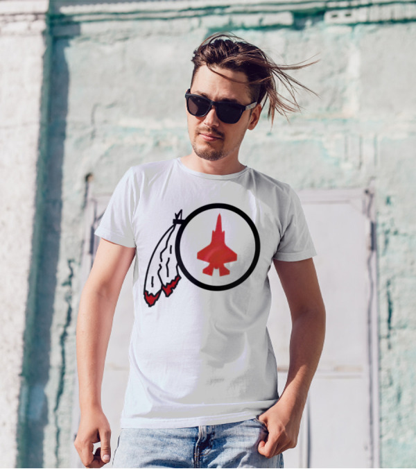 Ultah Native Rocket Red Jet Feathers T-Shirt